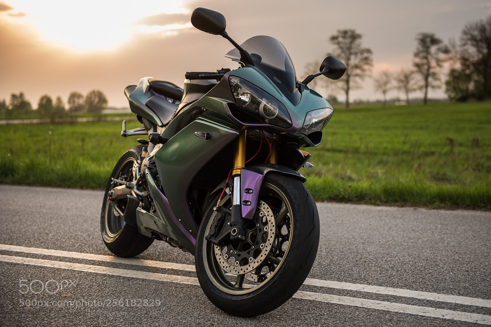 Nikon D810 sample photo. Yamaha r1 in the photography