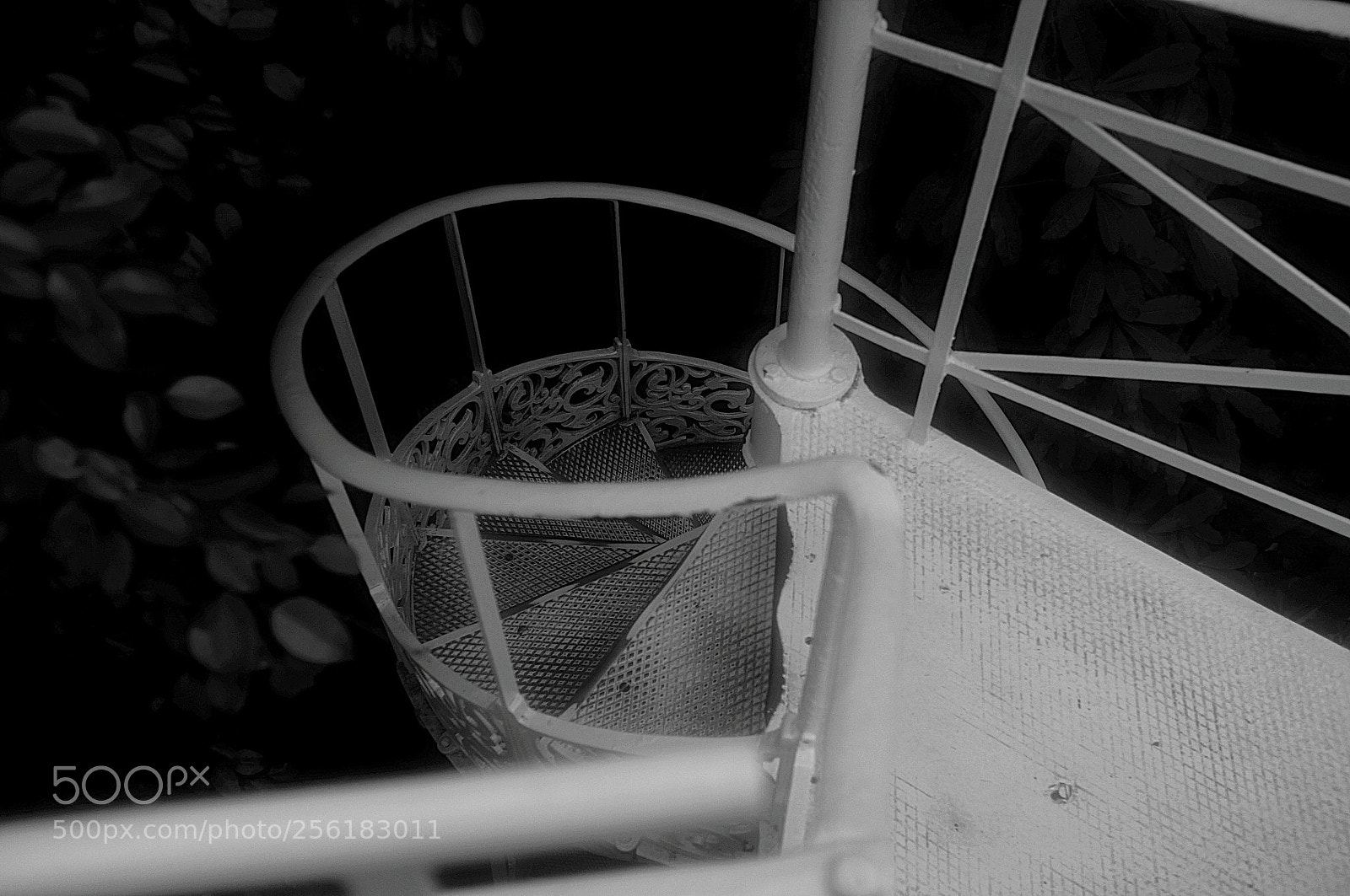 Fujifilm FinePix X100 sample photo. Spiral staircase photography