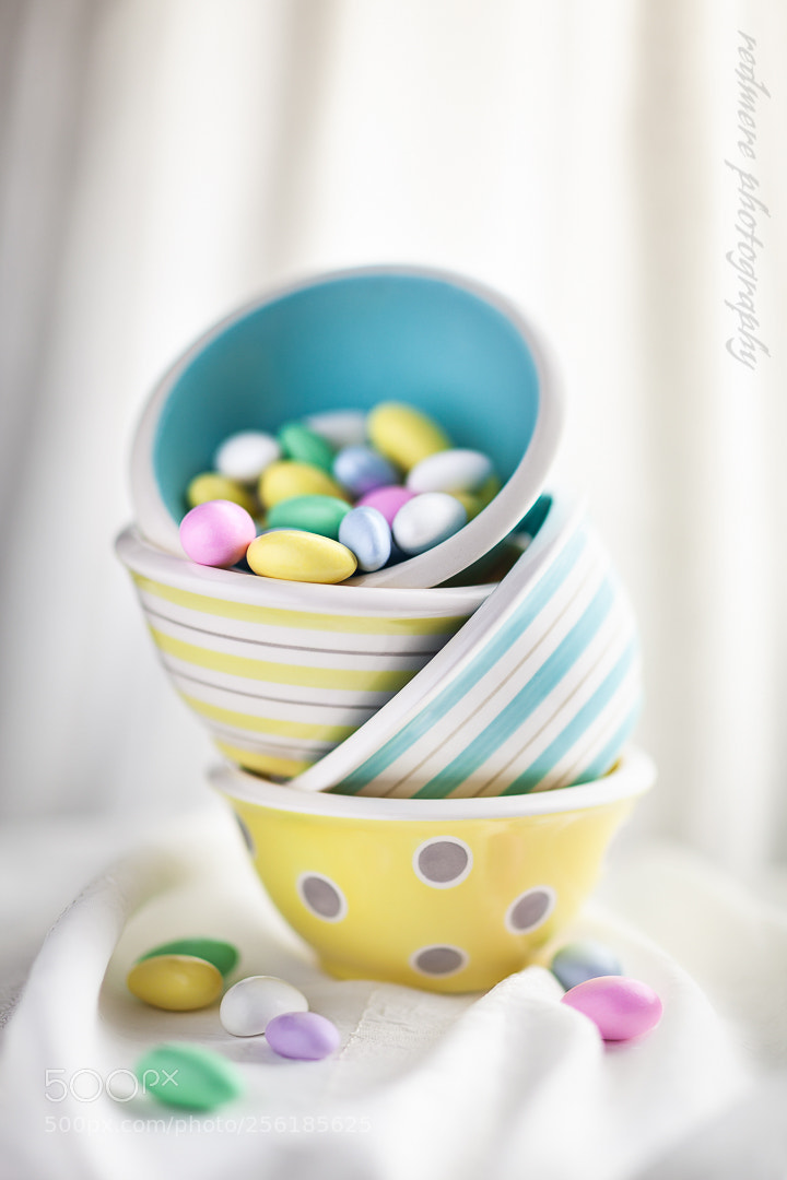 Canon EOS 5D Mark II sample photo. Jordan almonds photography
