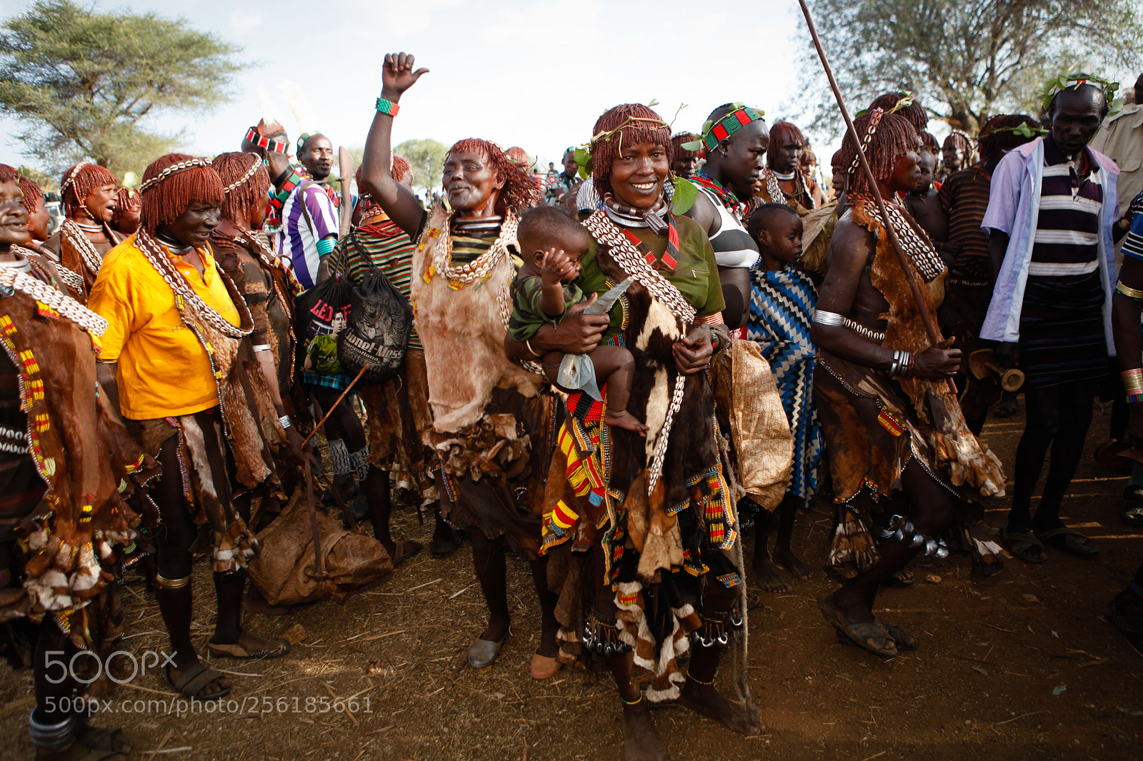 Canon EOS 5D Mark II sample photo. Bull jumping ceremony photography