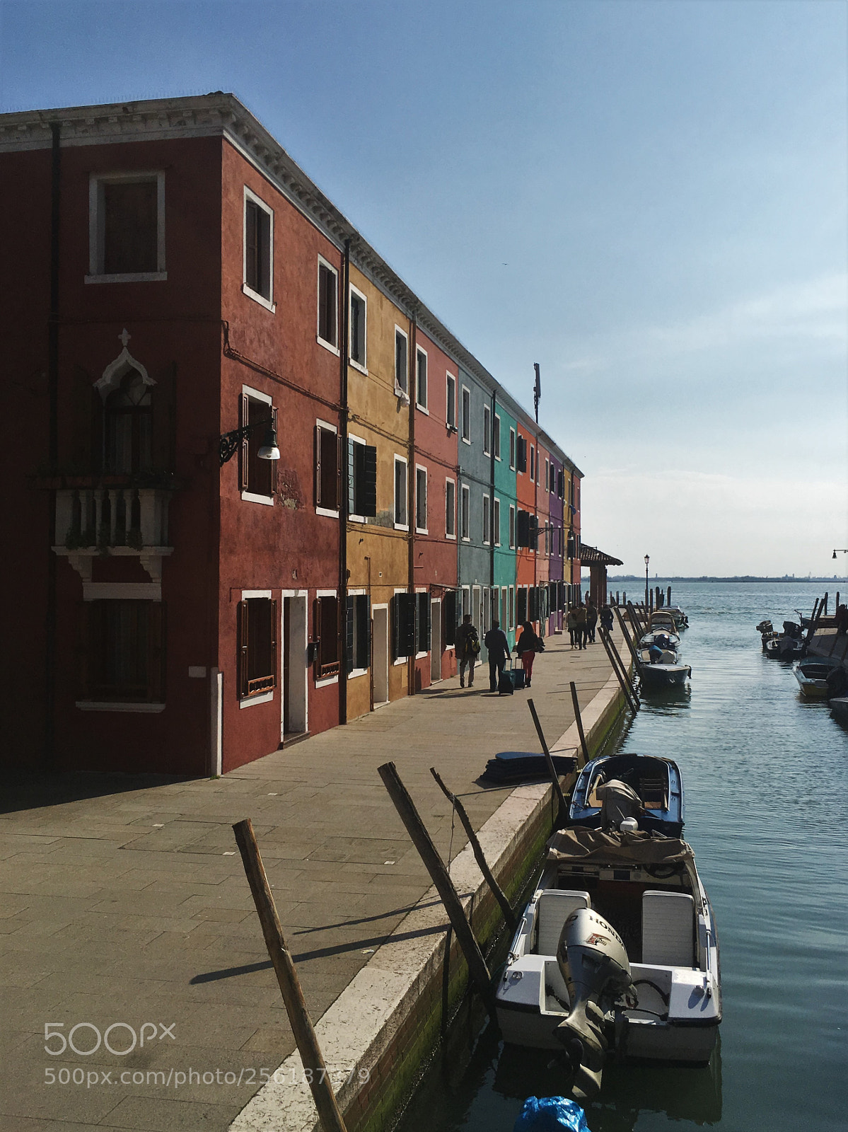 Apple iPhone 6s sample photo. Burano's houses photography