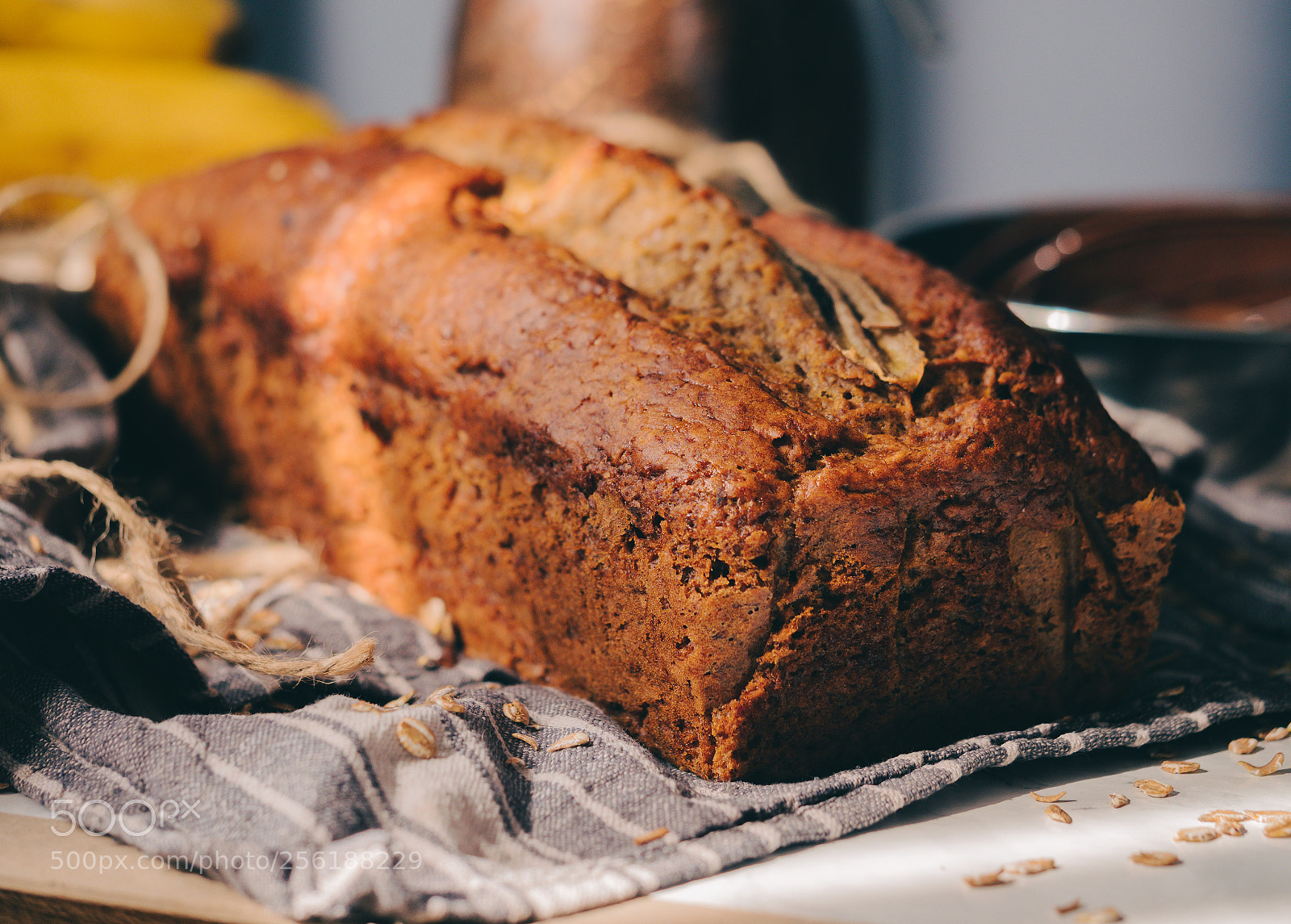 Panasonic Lumix DC-GH5 sample photo. Banana bread photography