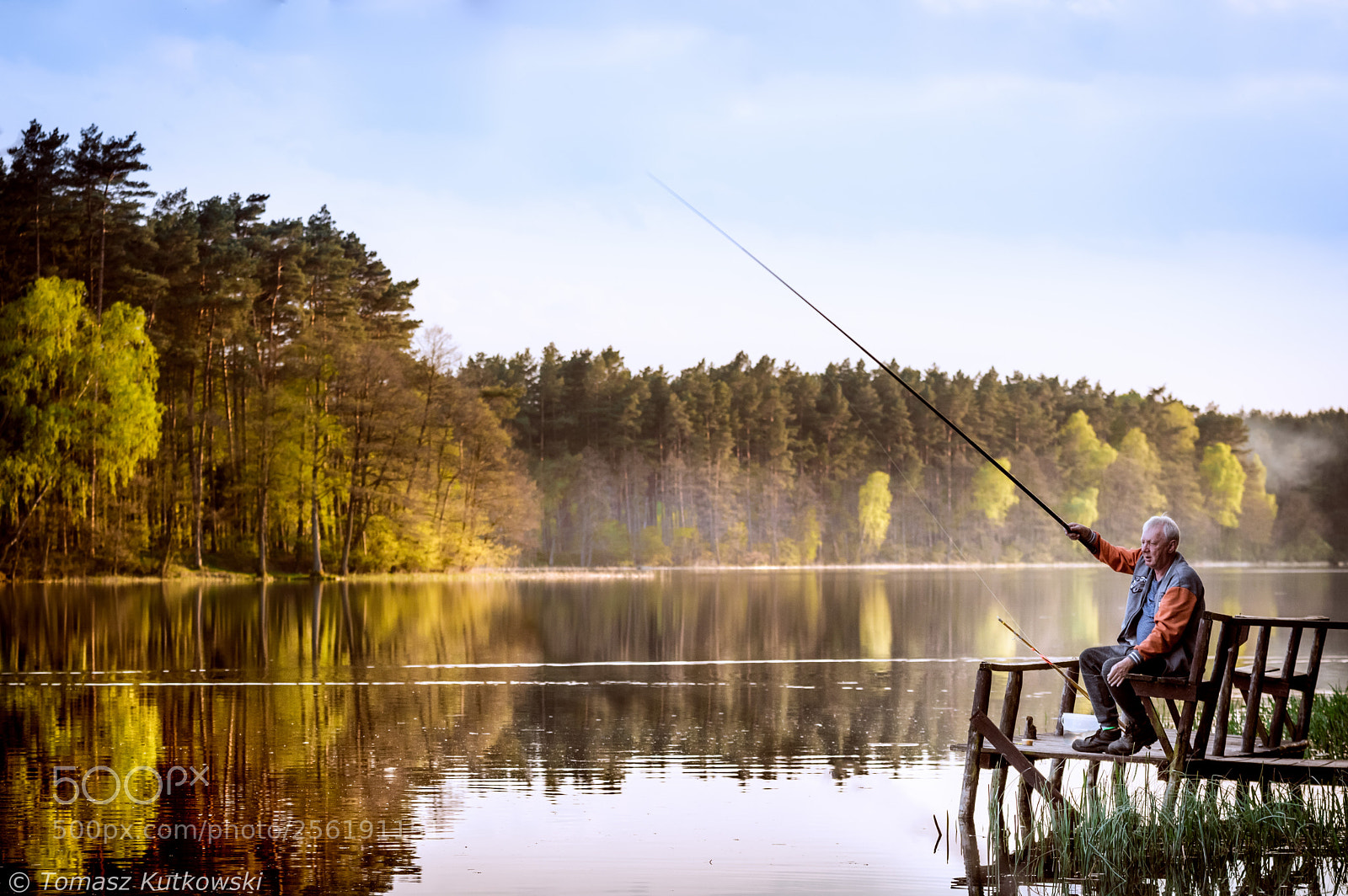 Pentax K-3 sample photo. Angler - hajka lake photography