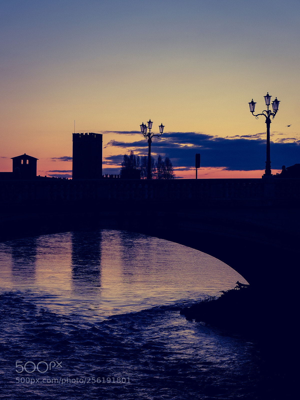 Fujifilm X-T20 sample photo. Sunset in verona photography