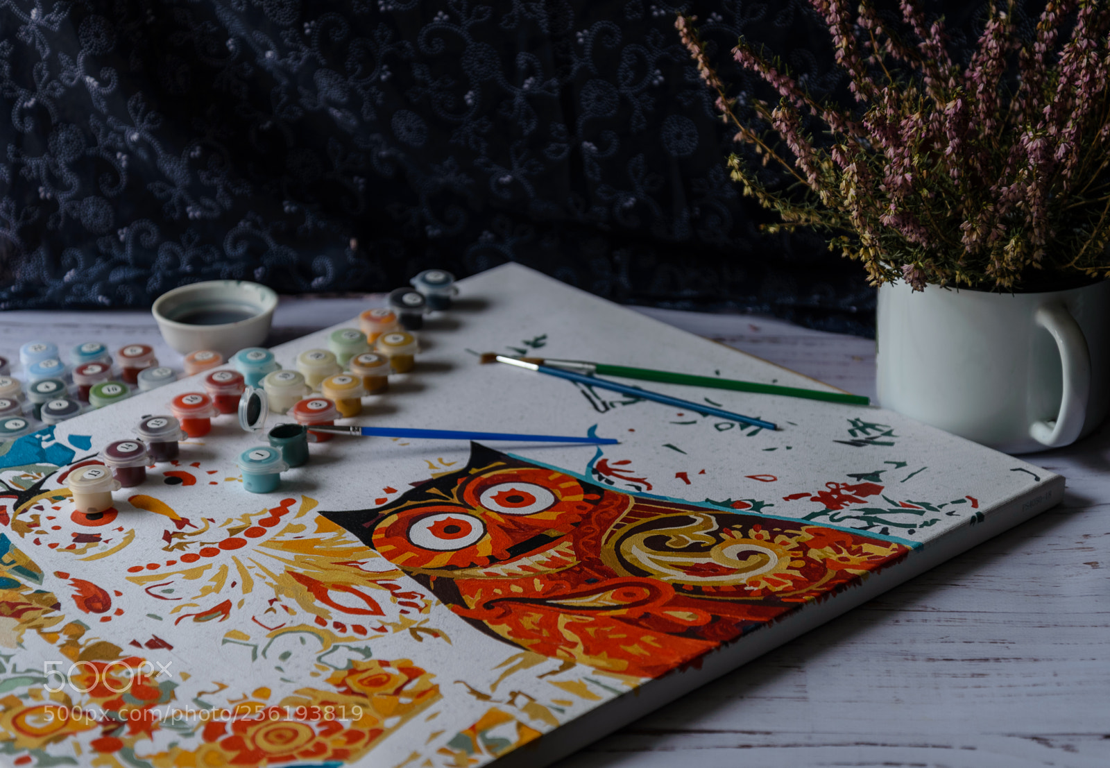 Nikon D600 sample photo. Painting by numbers photography
