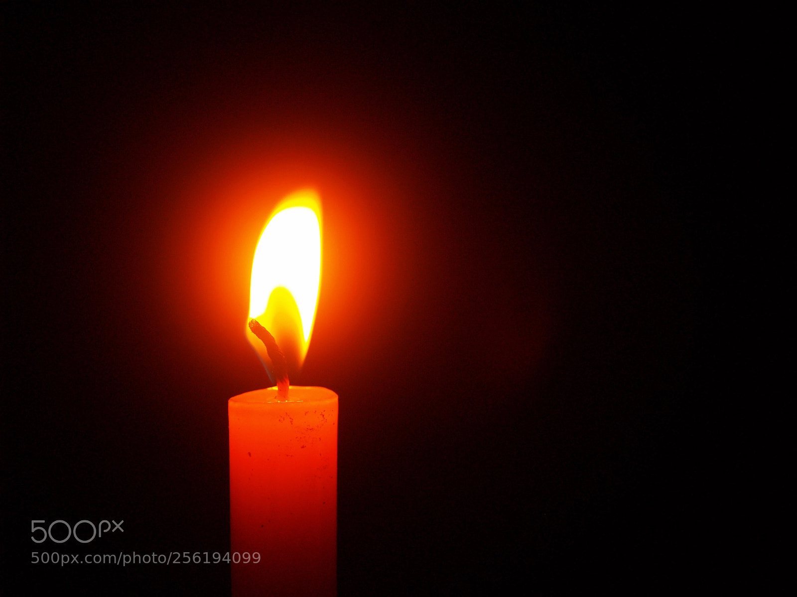 Olympus E-300 (EVOLT E-300) sample photo. Candle burning brightly photography
