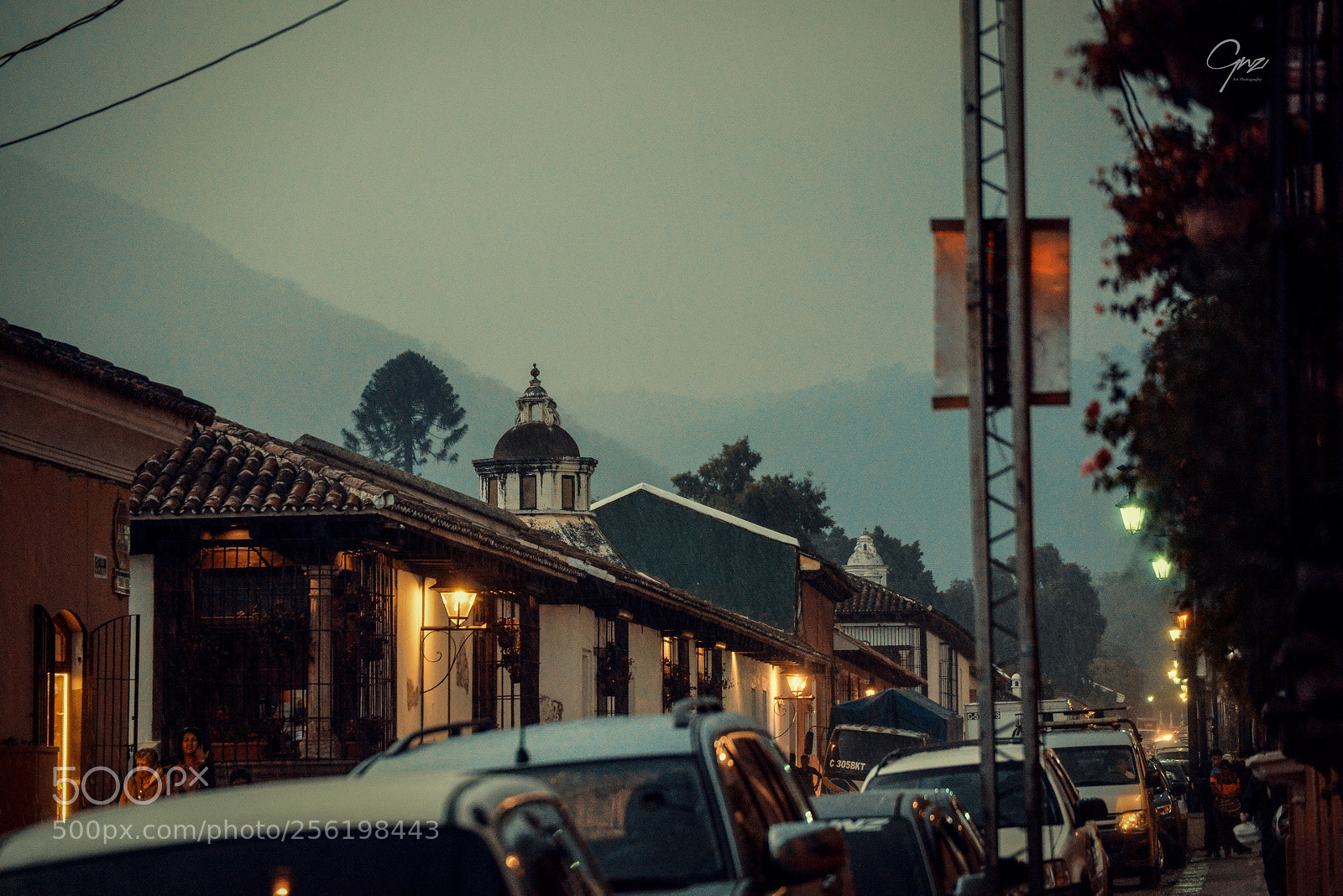 Nikon D800E sample photo. Rainy evening photography