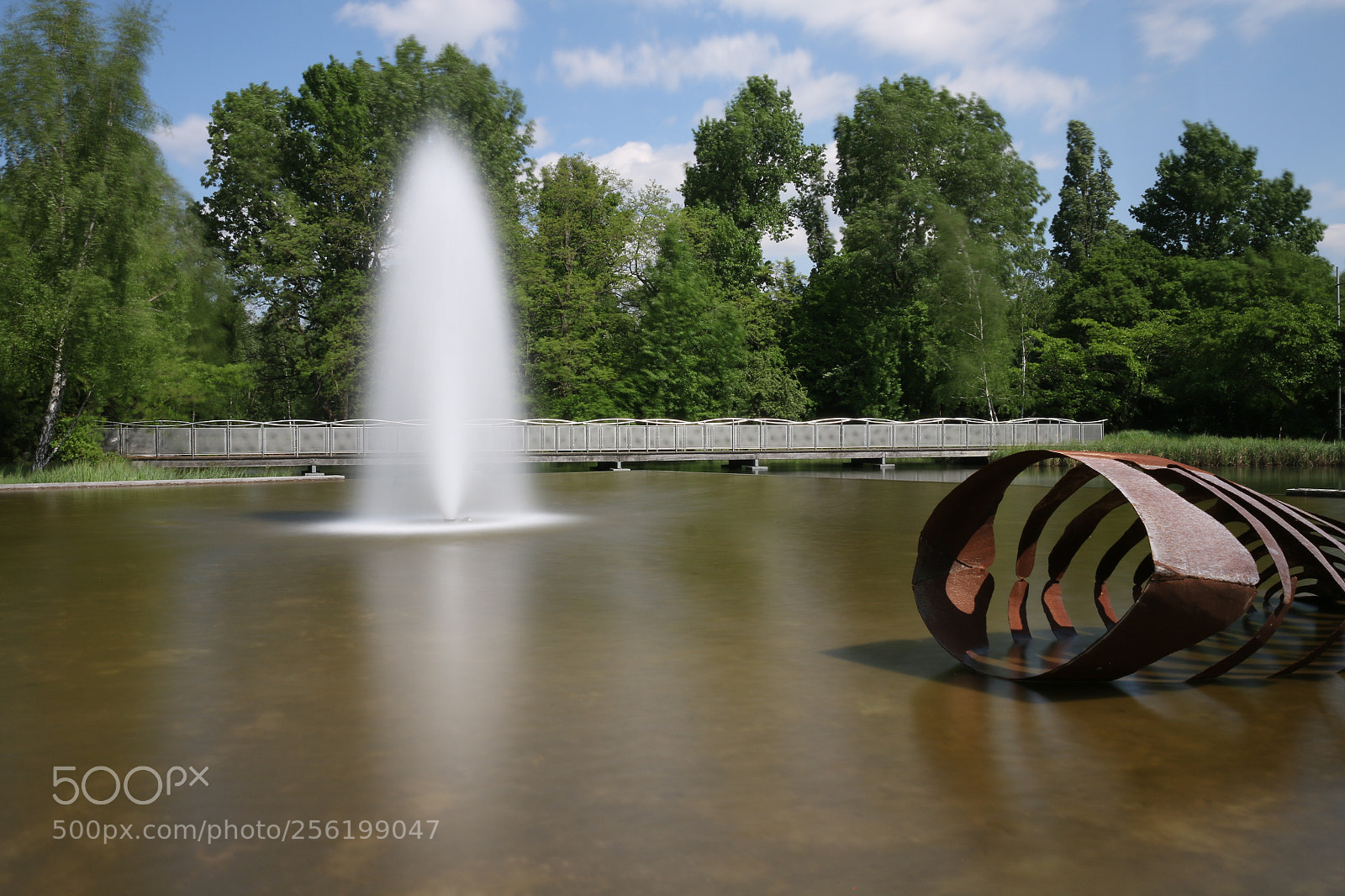 Canon EOS 70D sample photo. Springbrunnen gewerbepark asterlagen photography