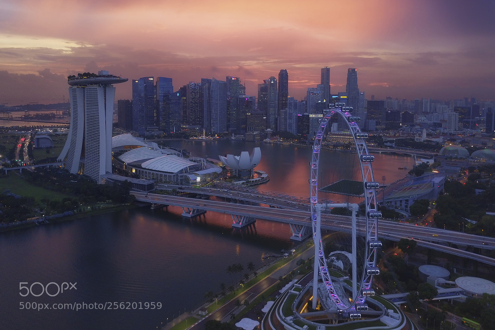 DJI FC220 sample photo. Singapore photography