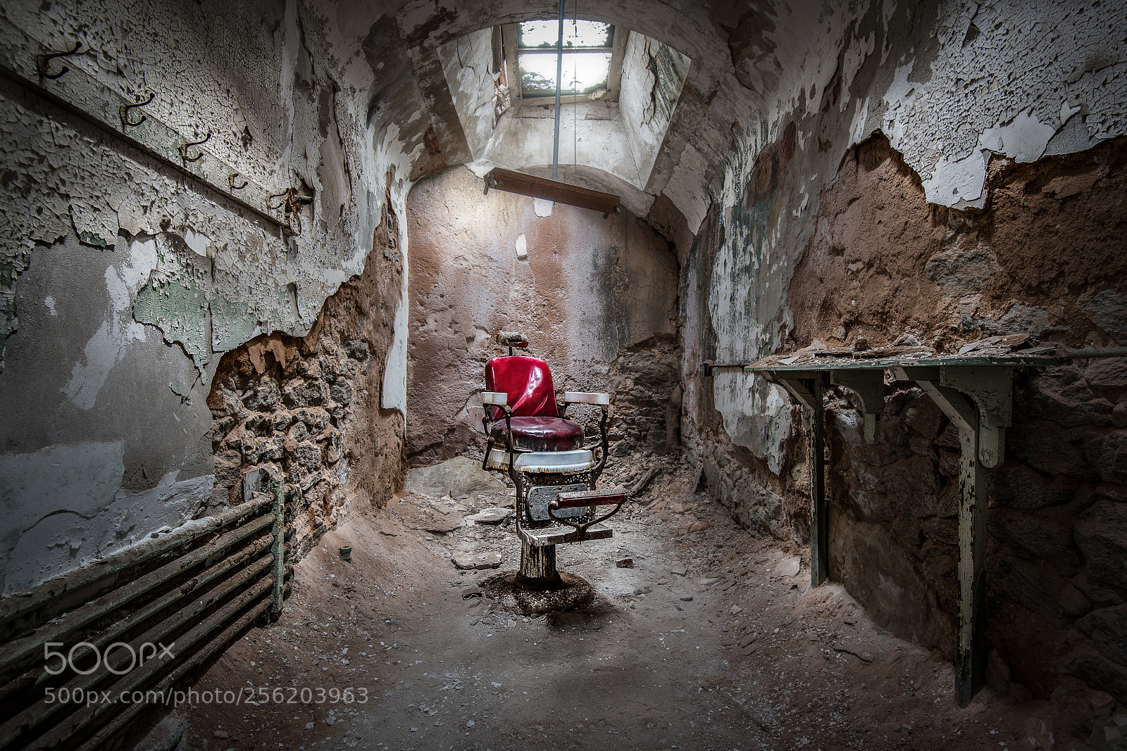 Nikon D850 sample photo. Barber seat photography