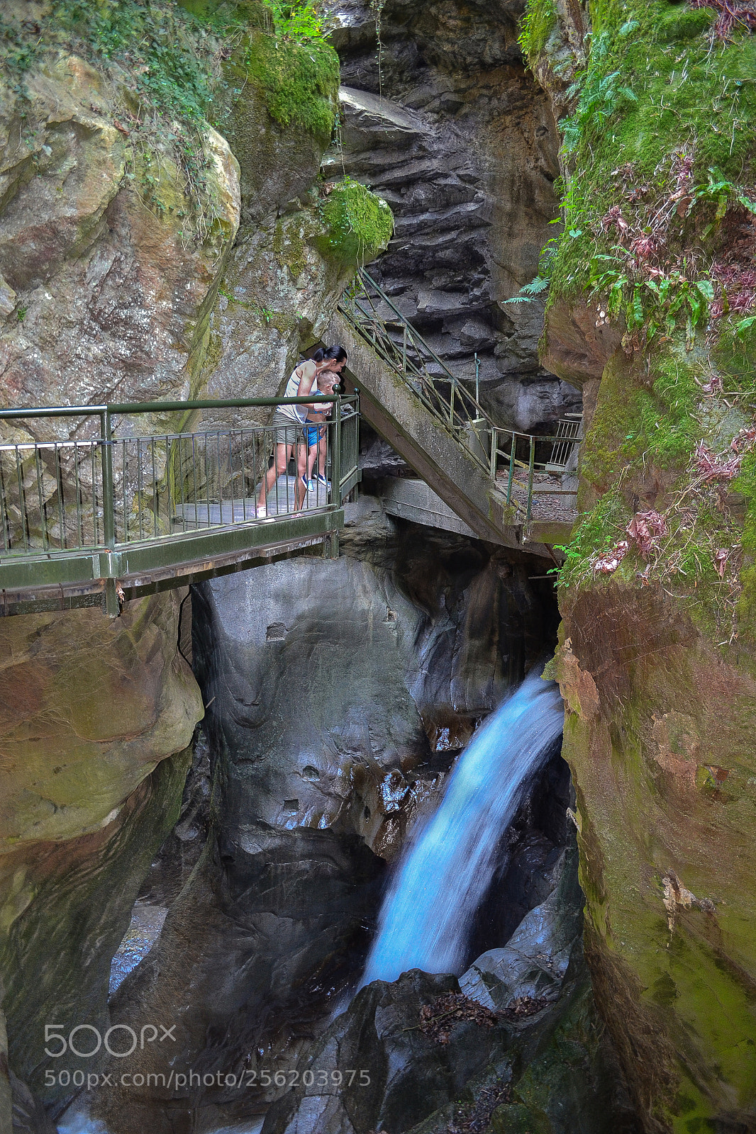 Nikon D3100 sample photo. Mountain water tap photography
