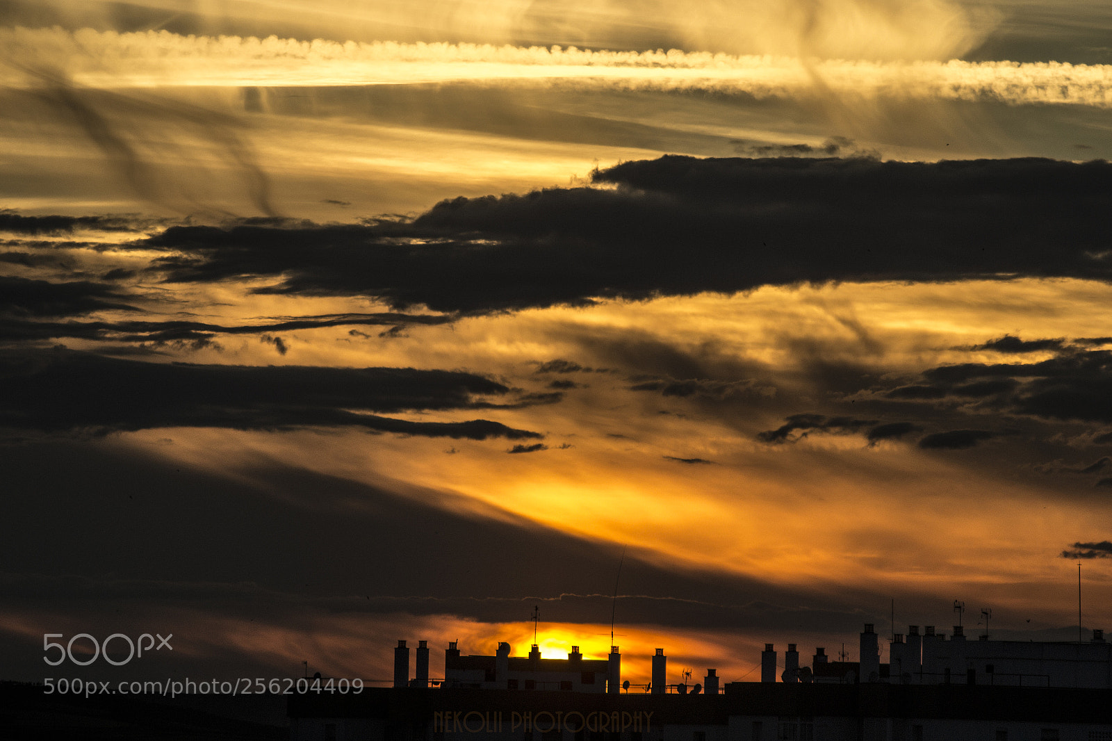 Nikon D3100 sample photo. Atardecer en las nubes photography