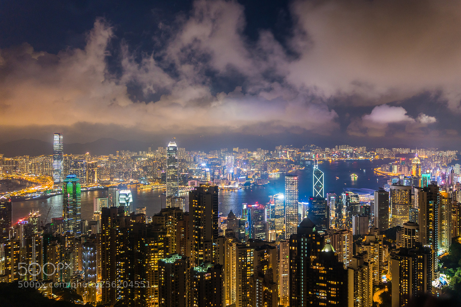 Sony a6300 sample photo. Victoria peak hong kong photography