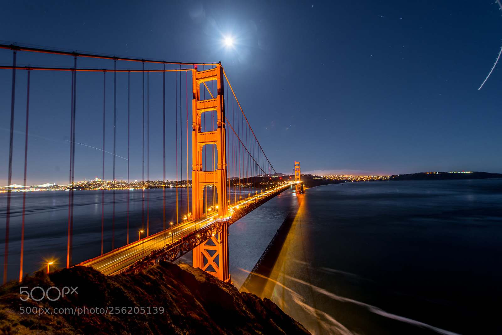 Nikon D610 sample photo. Moonlight in the bridge photography
