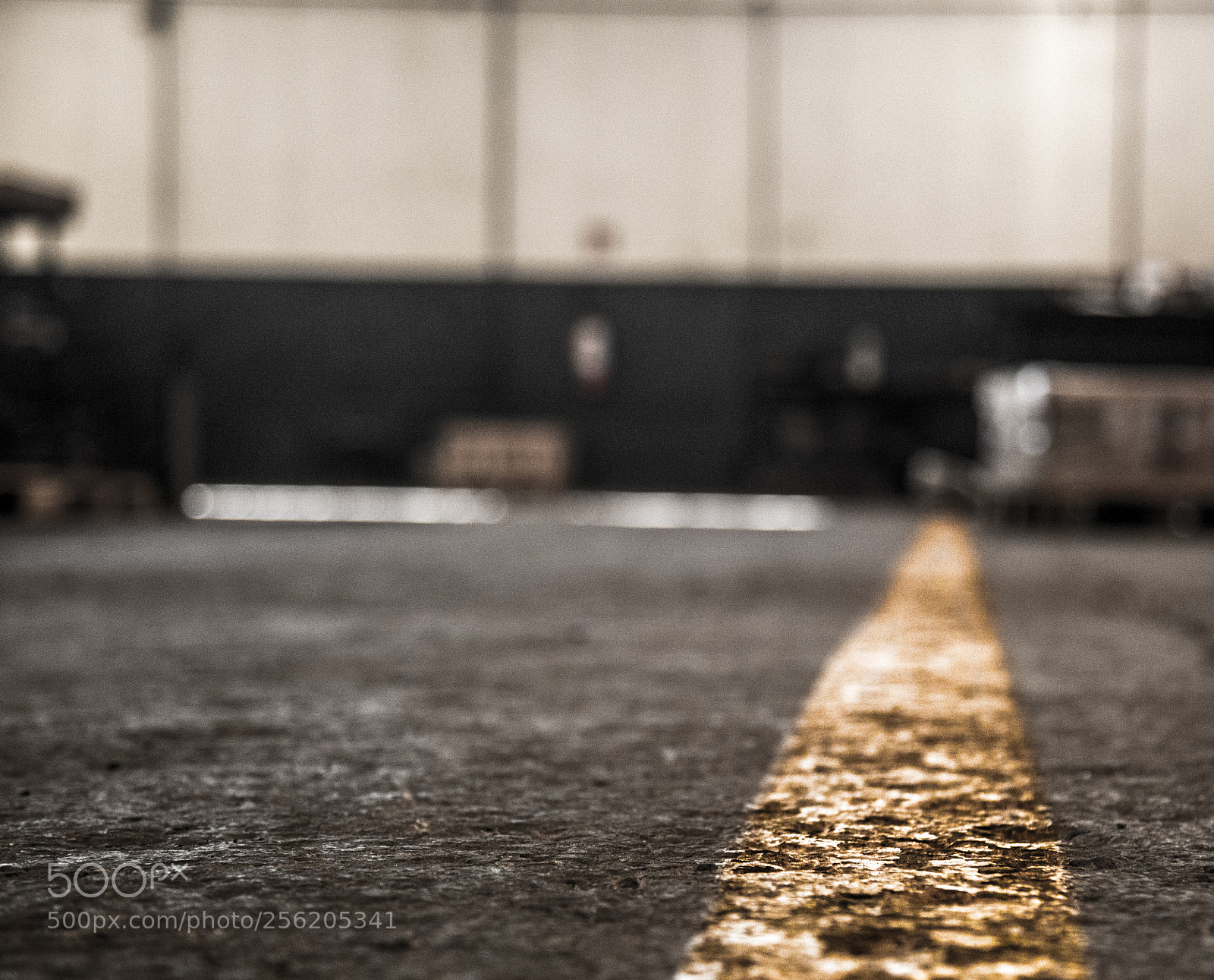 Canon EOS 6D sample photo. Industrial floor strip band photography