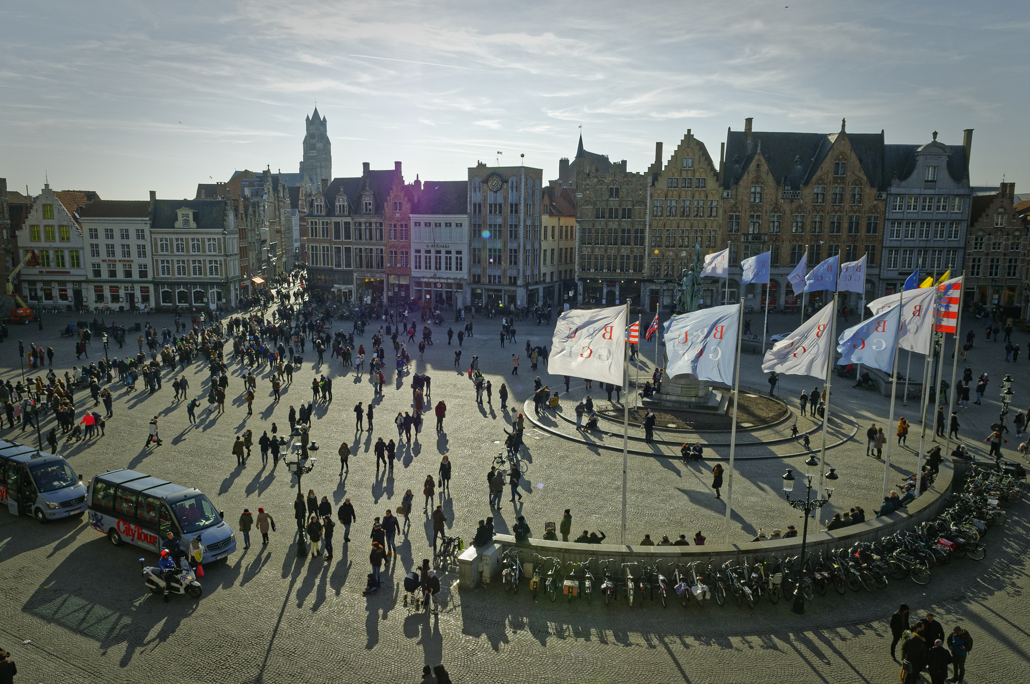 Nikon D300 sample photo. Place de la ville photography