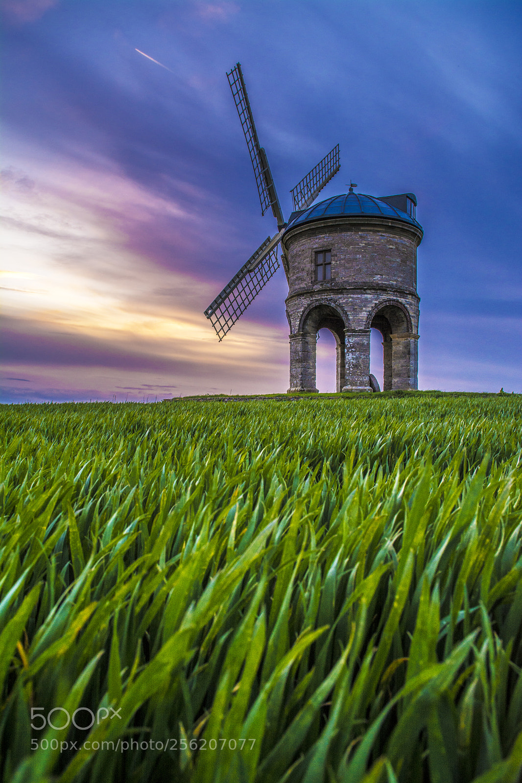 Nikon D7100 sample photo. Windmill sunset photography