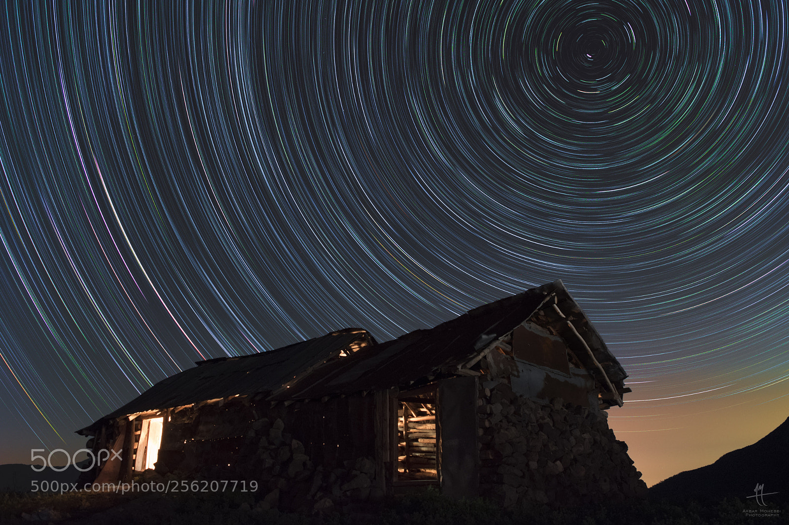 Nikon D5500 sample photo. The night hut photography