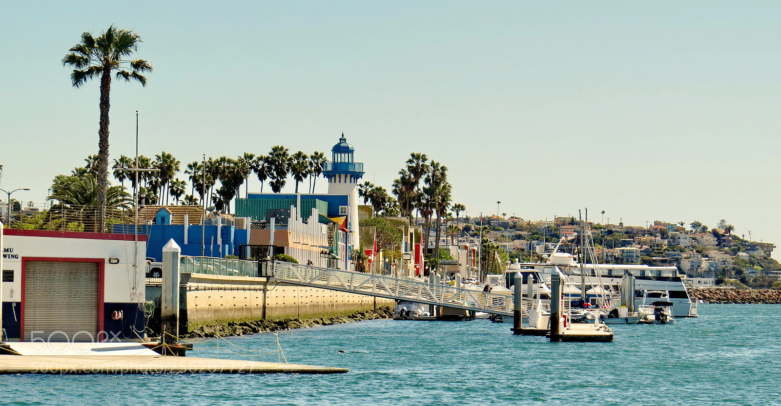 Canon PowerShot SX50 HS sample photo. Marina del rey wharf photography