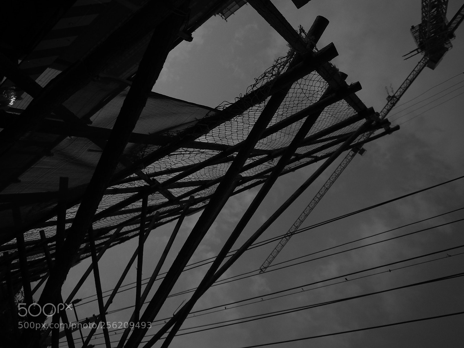 Olympus OM-D E-M10 II sample photo. 工地城市 photography