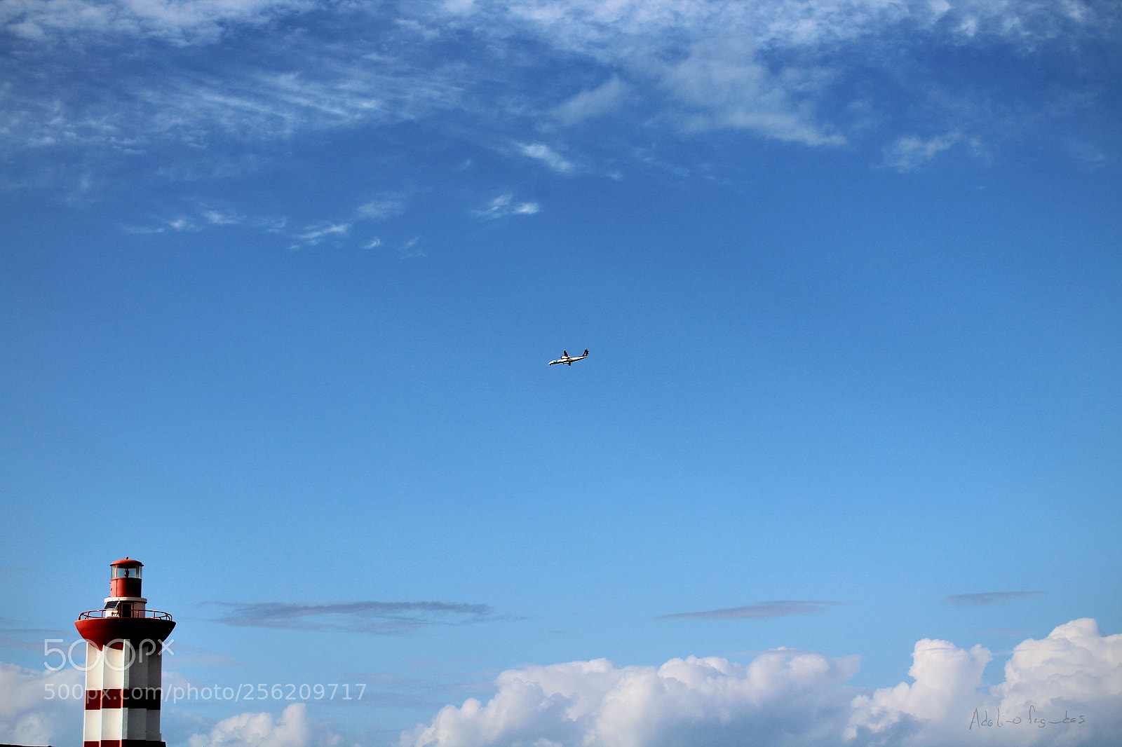 Canon EOS 1300D (EOS Rebel T6 / EOS Kiss X80) sample photo. Lighthouse and airplane photography