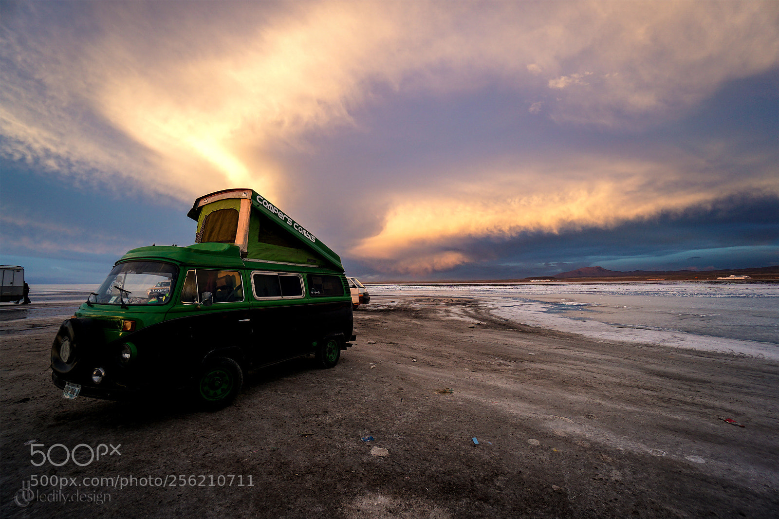 Sony a6000 sample photo. Camper at sunset photography
