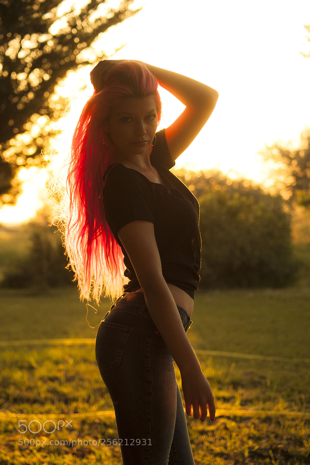 Nikon D700 sample photo. Evening beauty photography