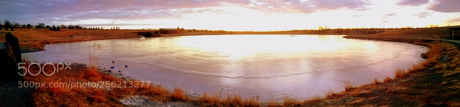 Samsung Galaxy Note4 sample photo. Panoramic pond 2 photography