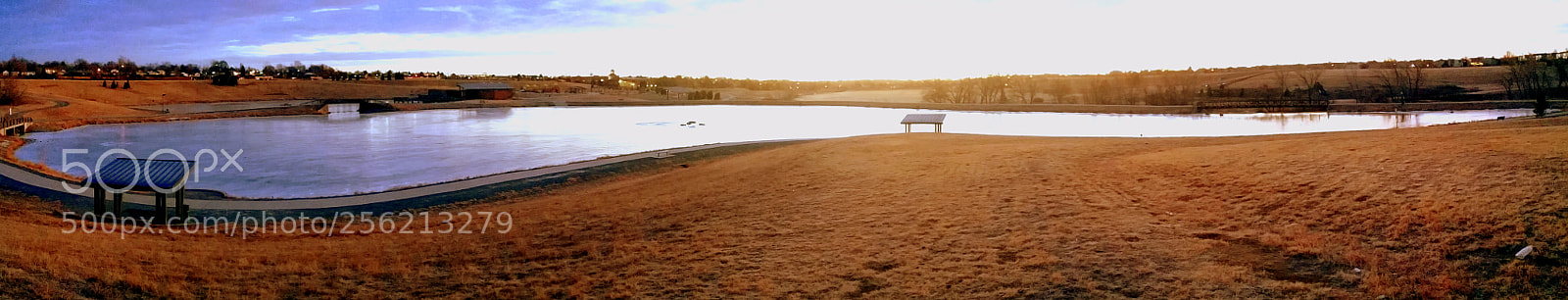 Samsung Galaxy Note4 sample photo. Panoramic pond 1 photography