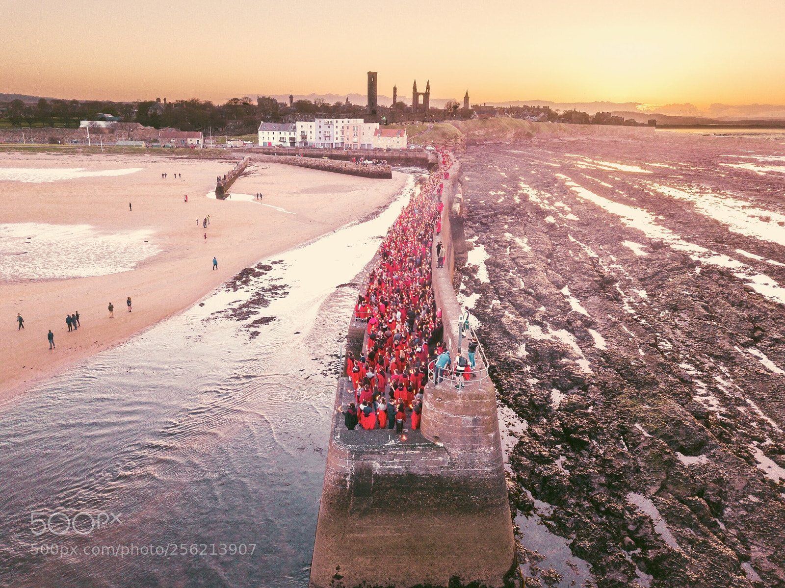 DJI FC220 sample photo. Gaudie procession photography