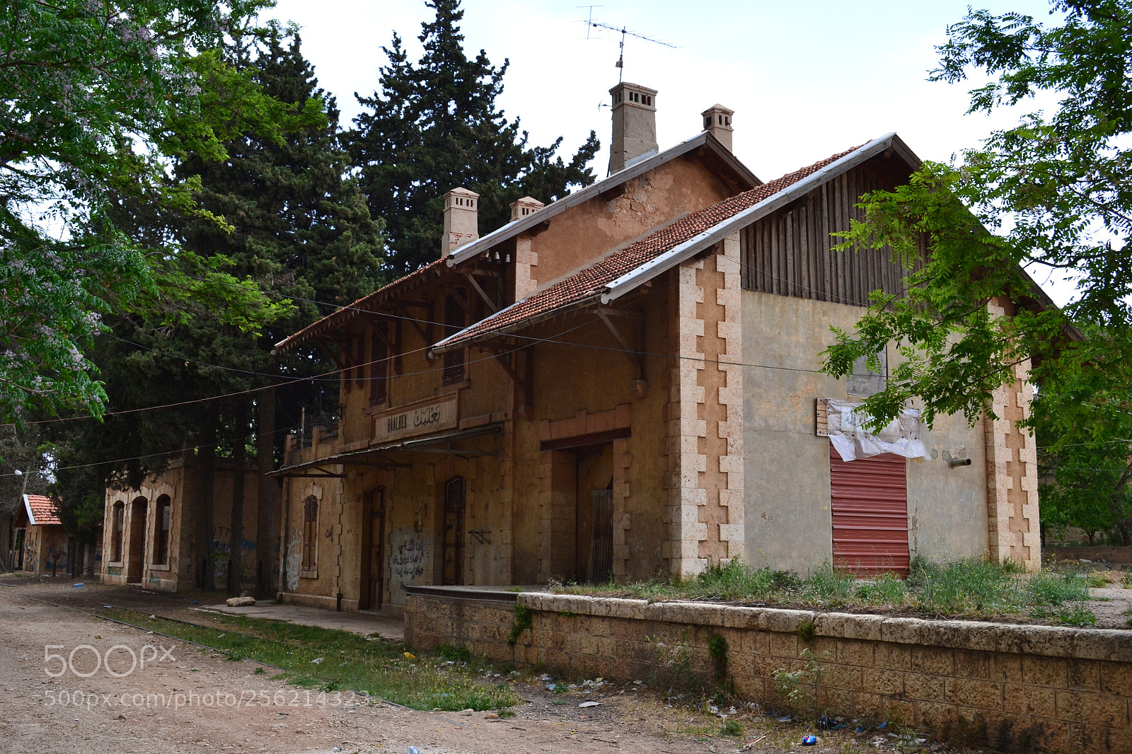 Nikon D3100 sample photo. Baalbek railway station. photography