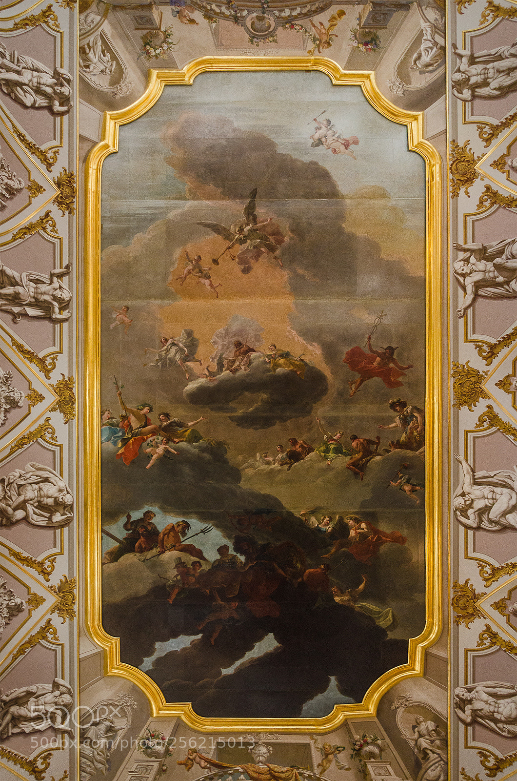 Nikon D7000 sample photo. Painting on the ceiling photography