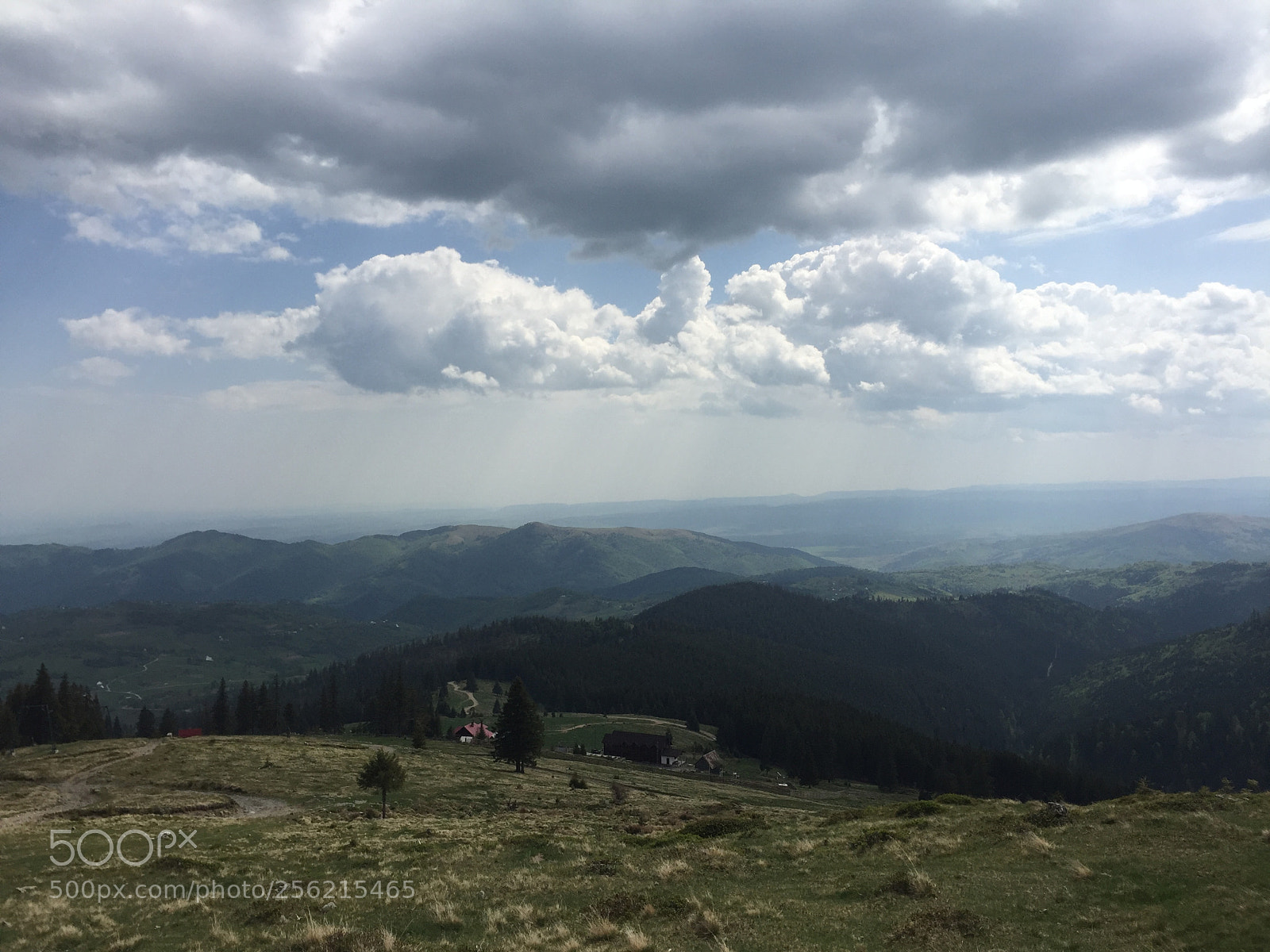 Apple iPhone 6 sample photo. Clouds covering the mountains photography