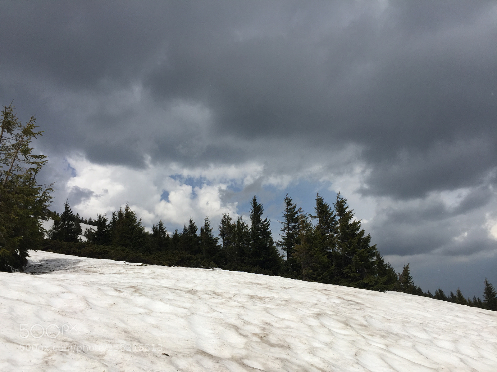 Apple iPhone 6 sample photo. Snow covering the mountain photography