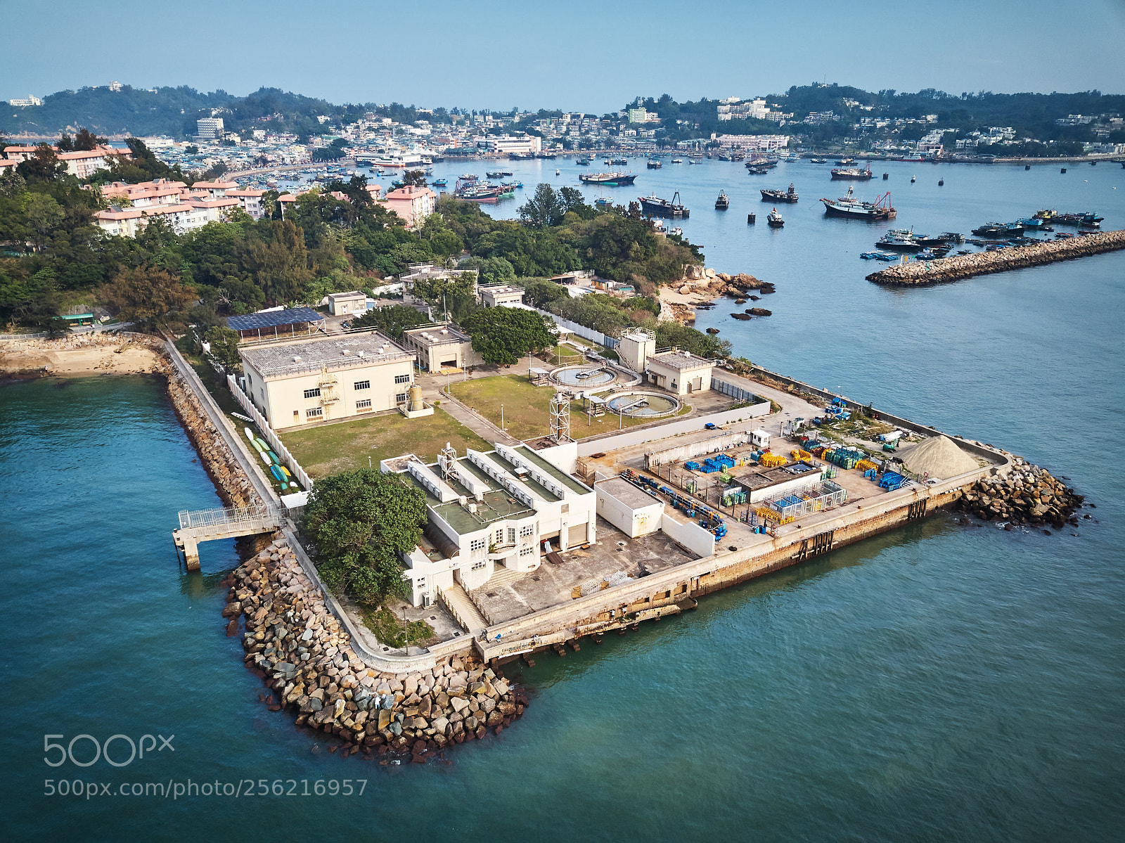 DJI FC220 sample photo. Cheung chau photography