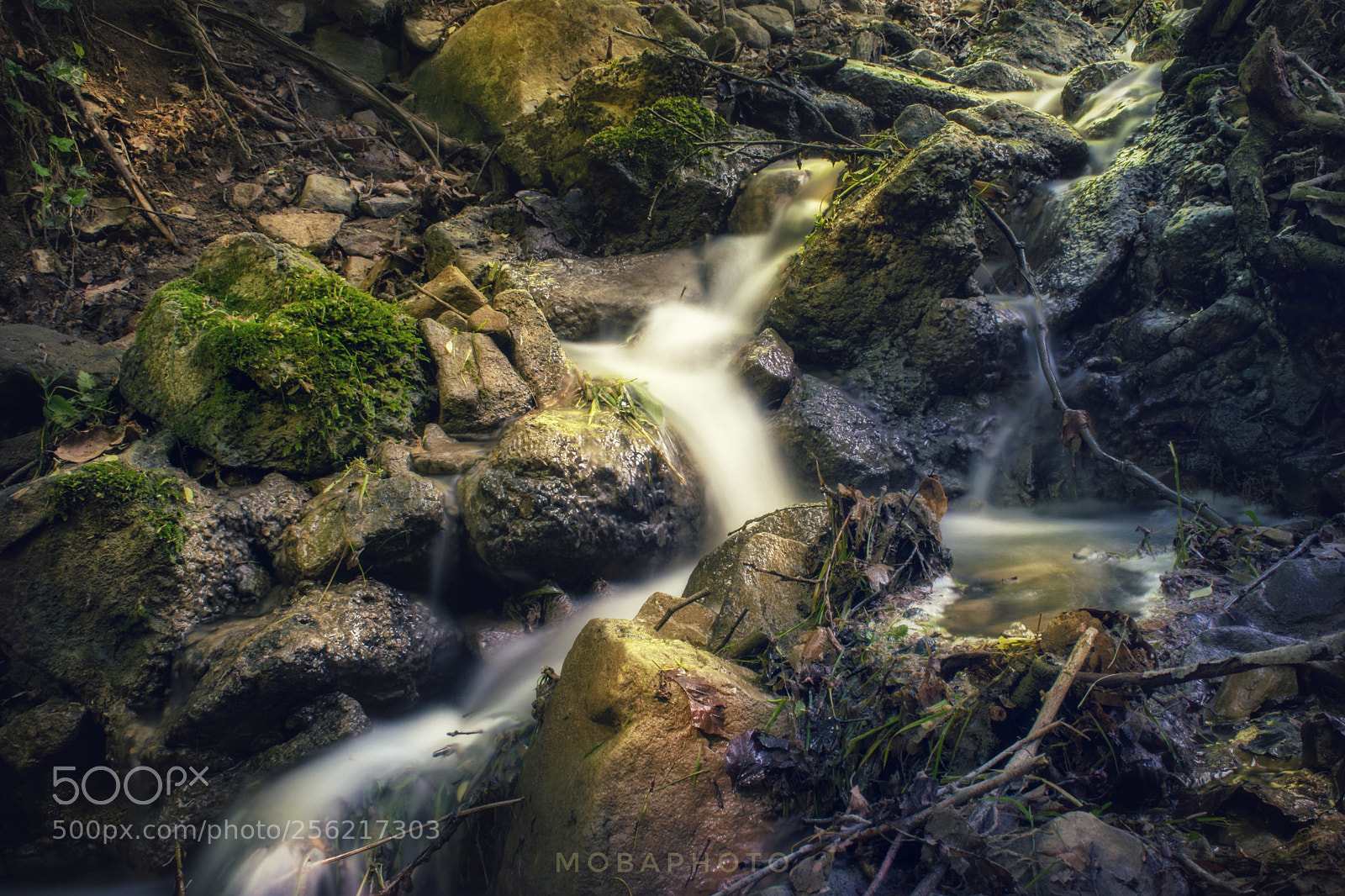 Nikon D3300 sample photo. Little waterfall photography