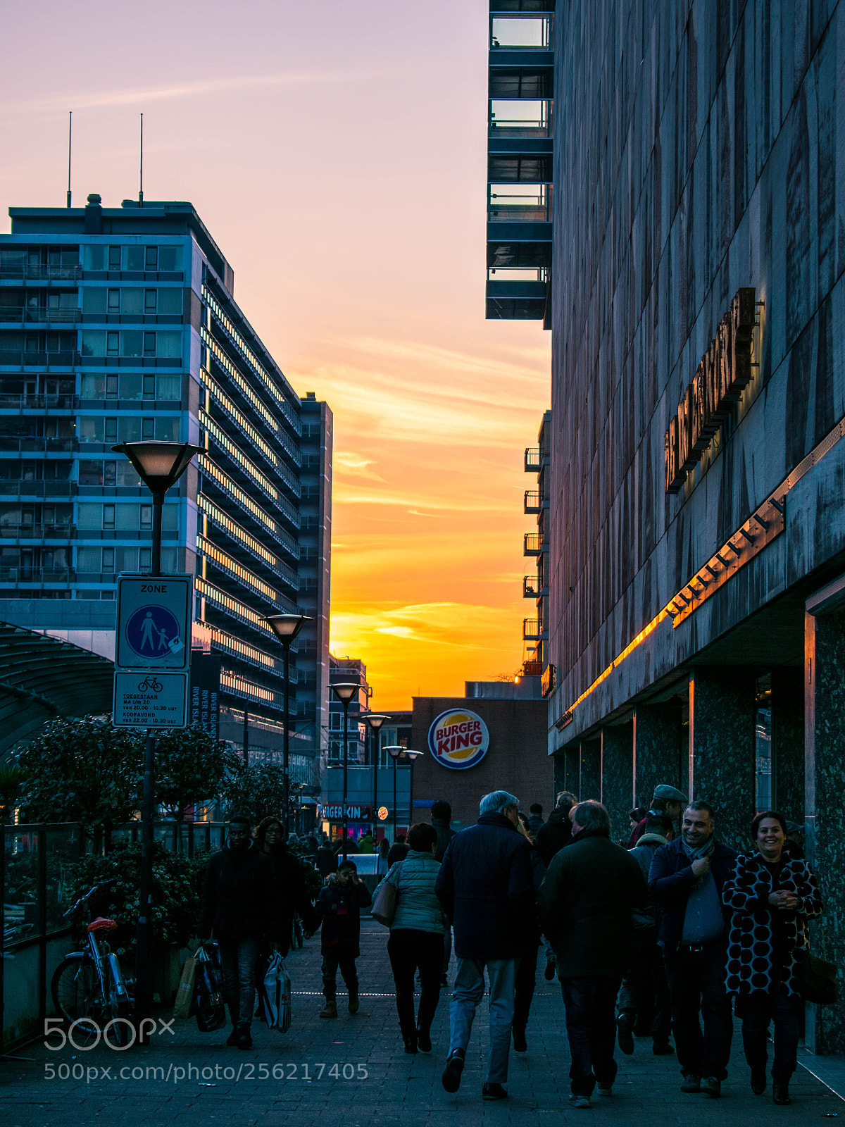 Nikon D3300 sample photo. Sunset in rotterdam photography