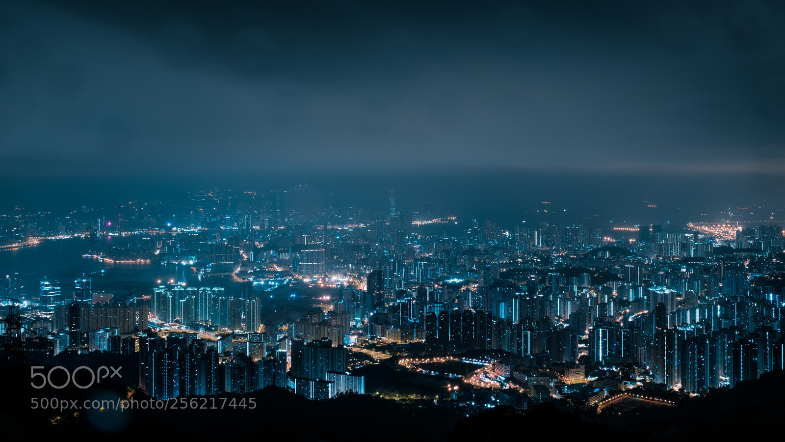 Fujifilm X-T2 sample photo. Hong kong night view photography