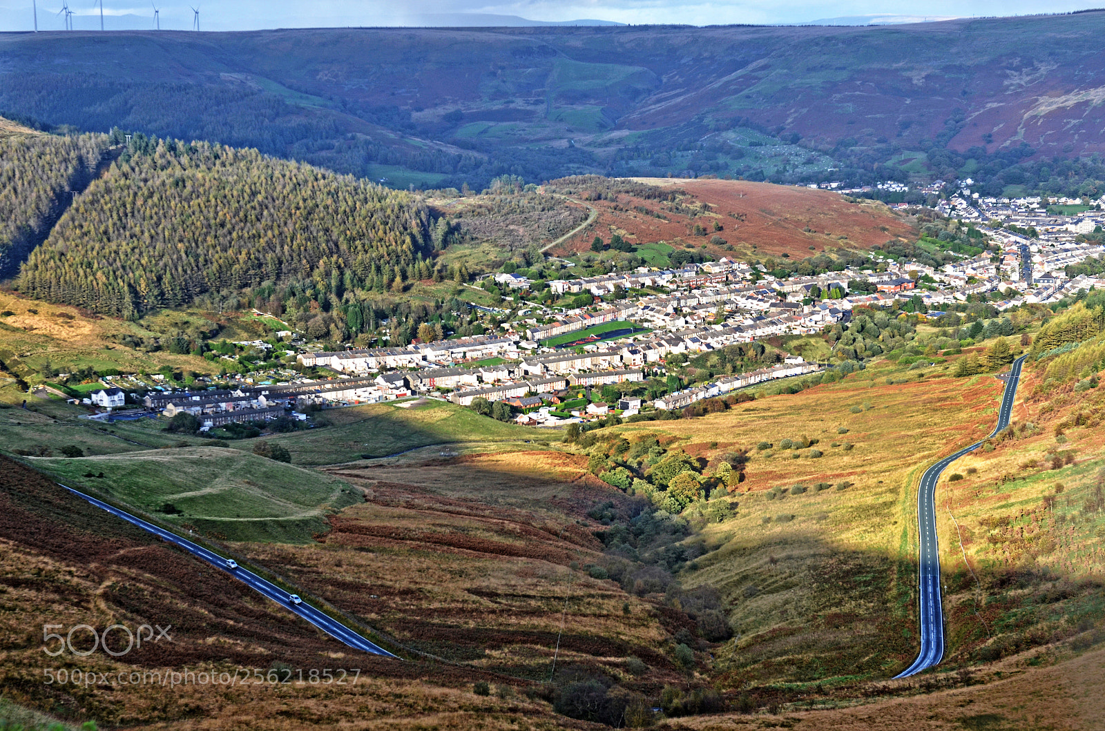 Nikon D7000 sample photo. Mountain road in welsh photography