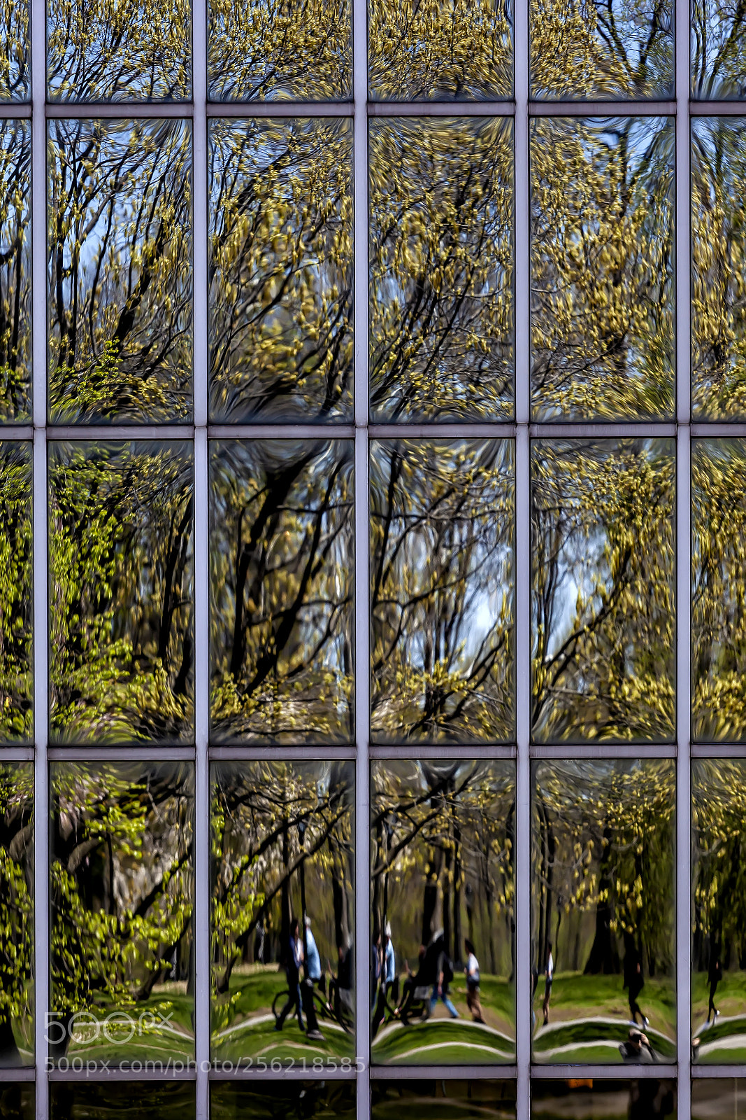 Canon EOS 5D Mark II sample photo. Reflective windows metropolitna museum photography