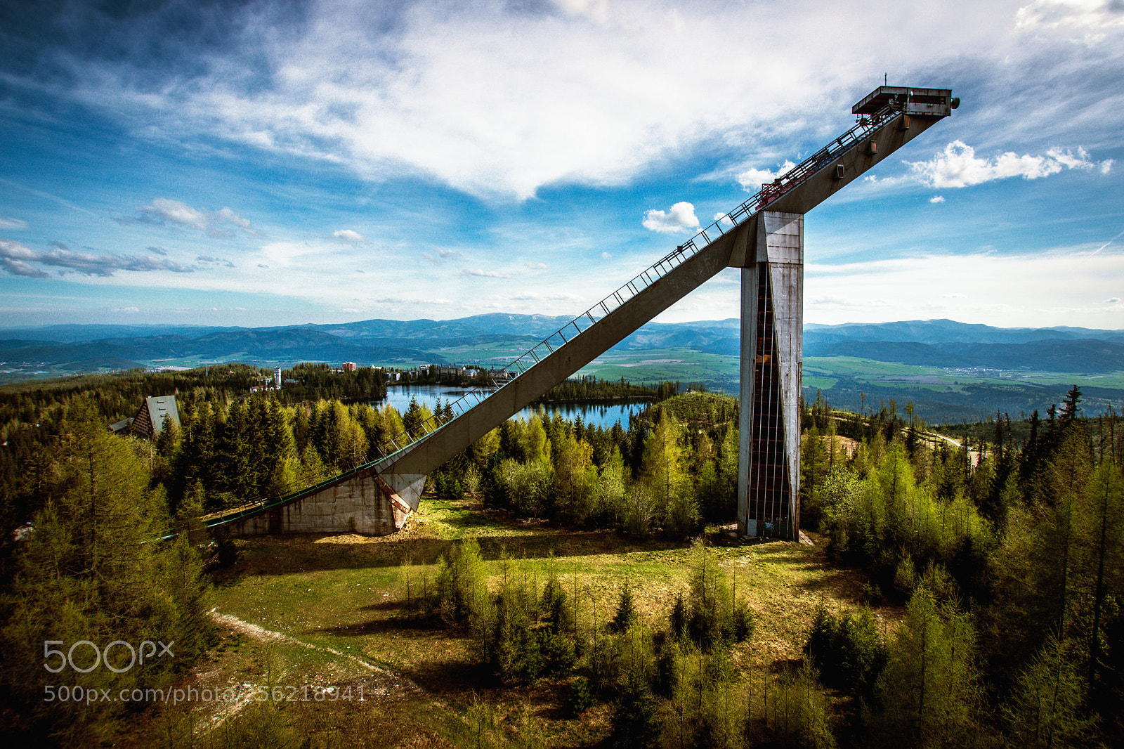 Nikon D5500 sample photo. Ski jumping ii photography