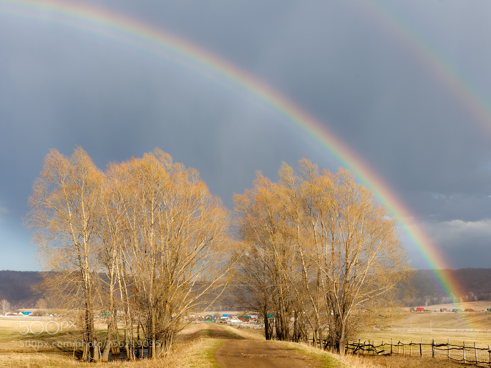 Canon EOS 5D Mark II sample photo. Double rainbow over the photography