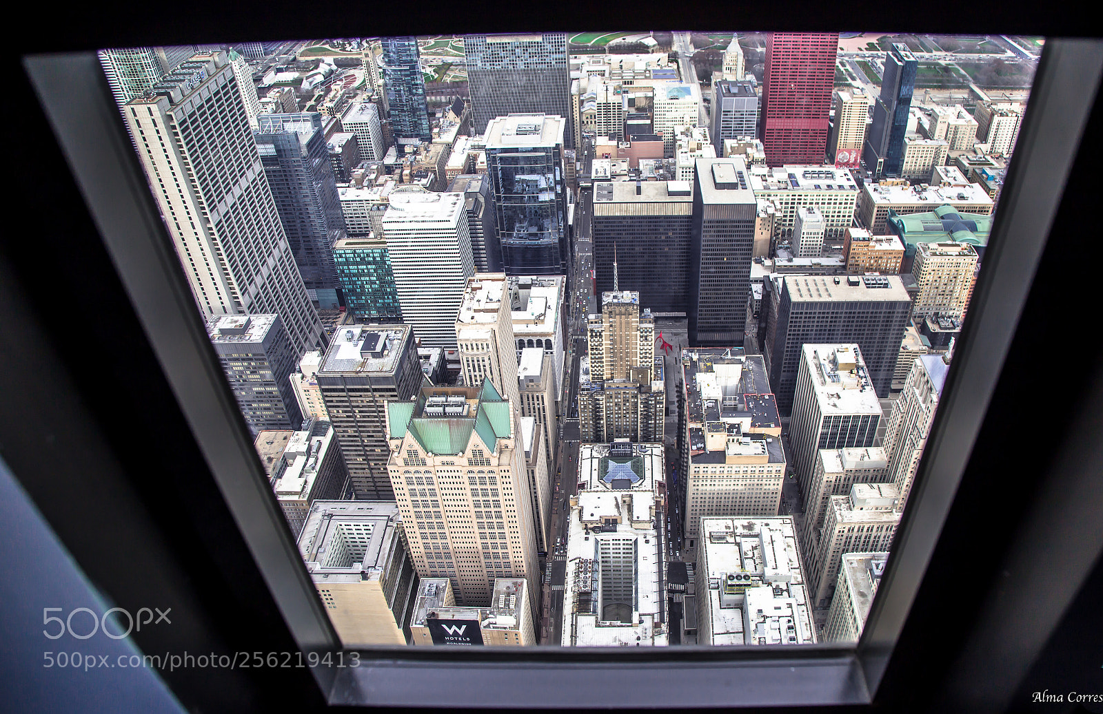 Canon EOS 6D sample photo. Window view of chicago photography