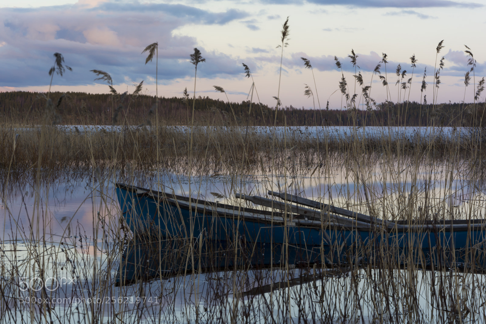 Nikon D5200 sample photo. Lonely boat photography