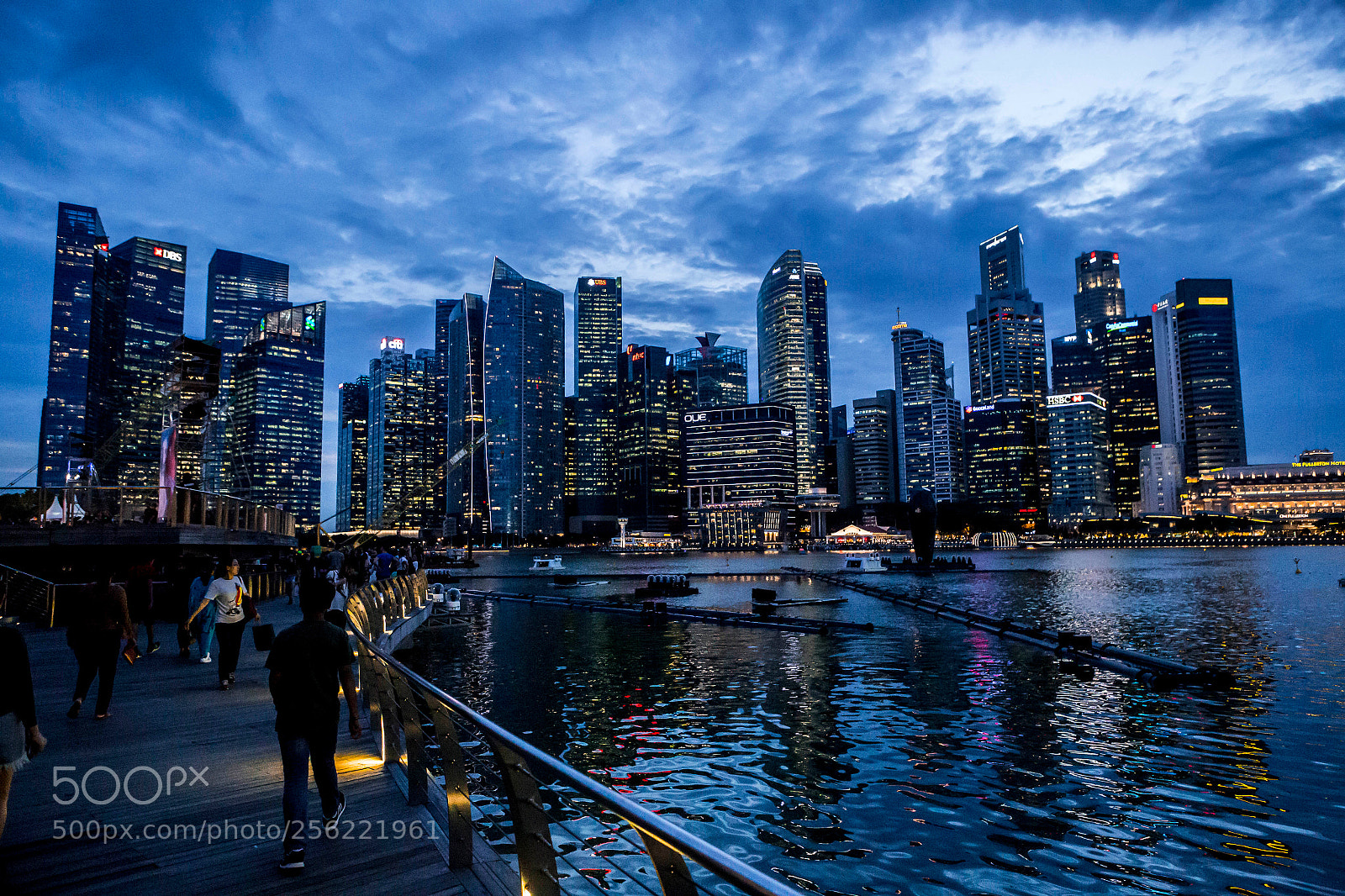 Canon EOS 6D sample photo. Singapore skyline photography