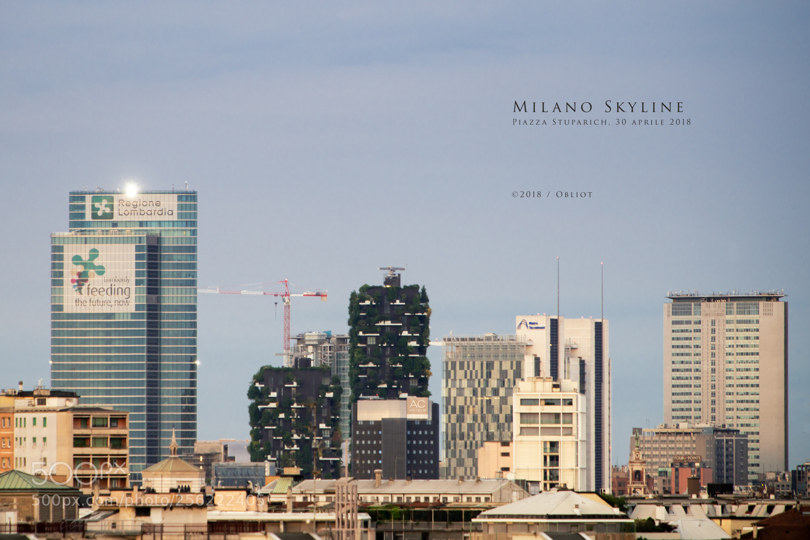 Sony a7R III sample photo. Milano skyline photography