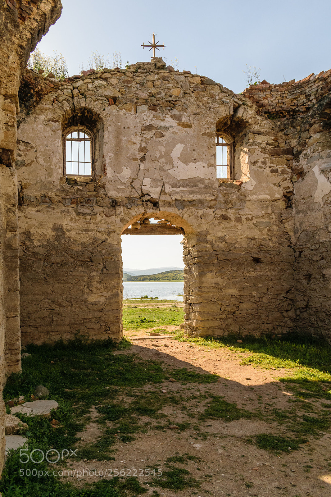 Nikon D3300 sample photo. Abandoned church photography