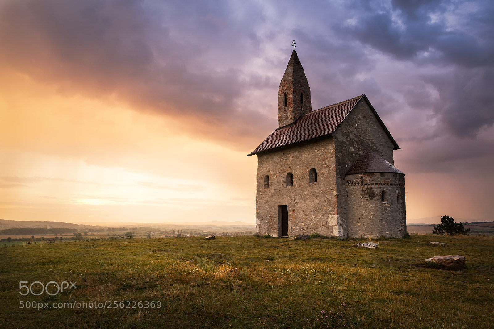 Nikon D3100 sample photo. Old roman church at photography