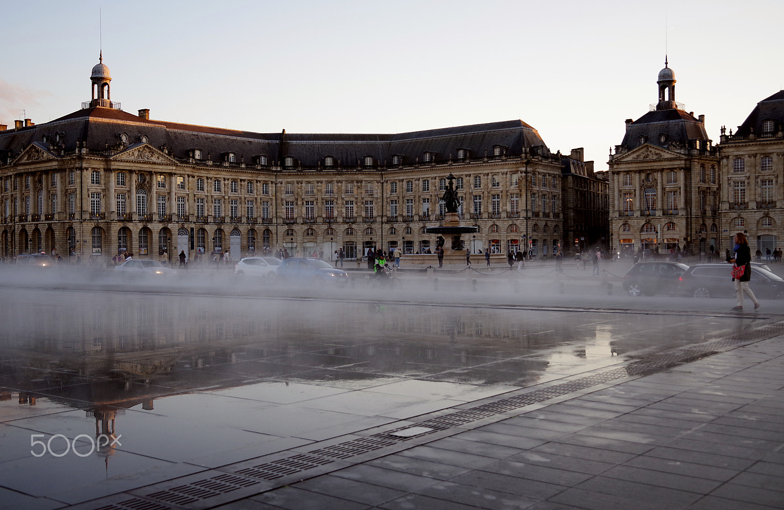 Pentax K-1 sample photo. Miroir d'eau, bordeaux ii photography