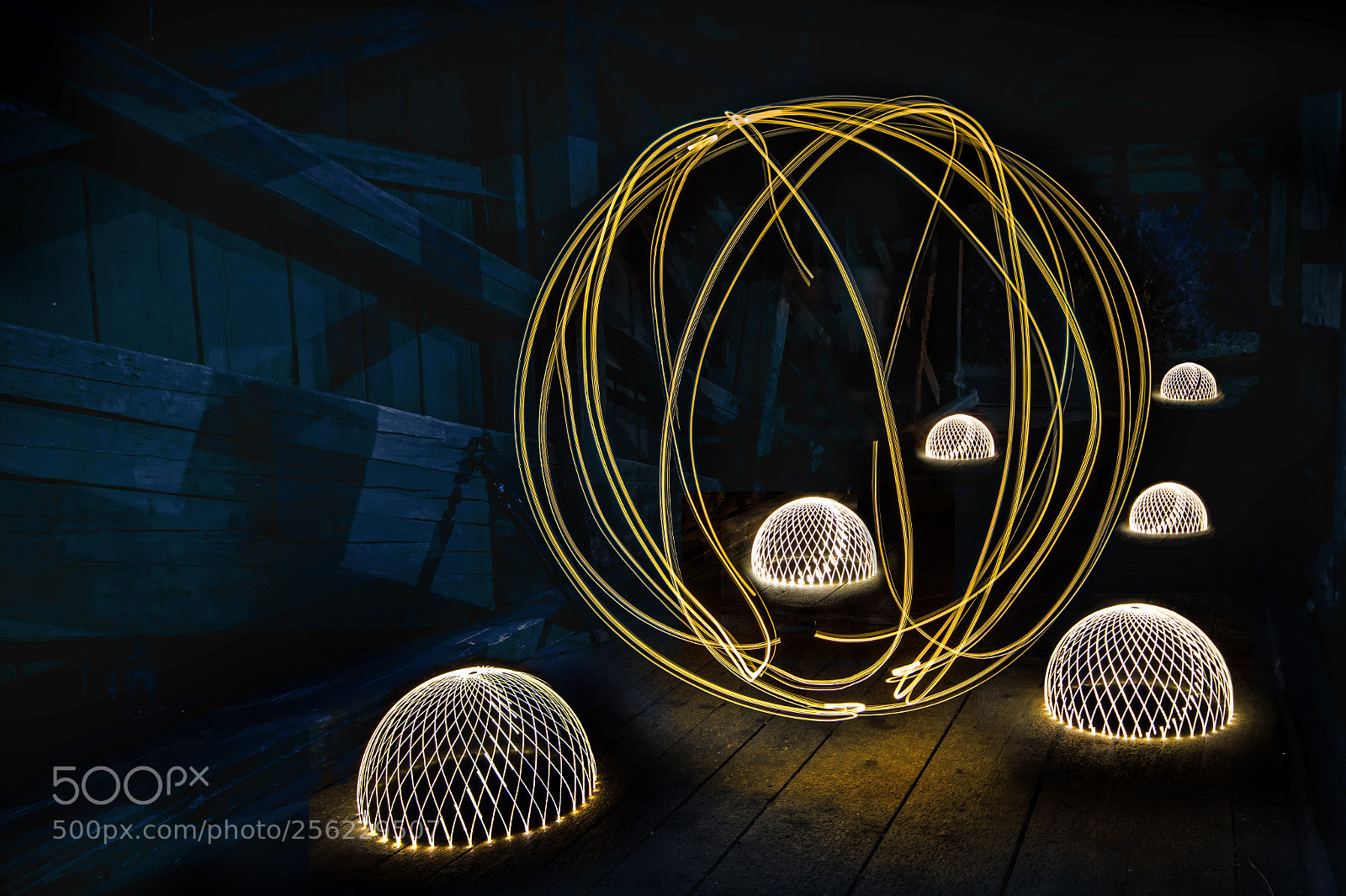 Nikon D7100 sample photo. Old bridge light show photography